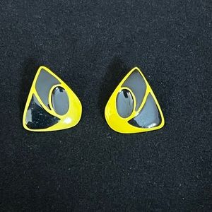 Enamel Fashion Earrings